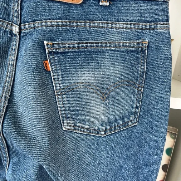 Vintage Levi’s 619 ORANGE TAB Jeans!!!! - Picture 8 of 9